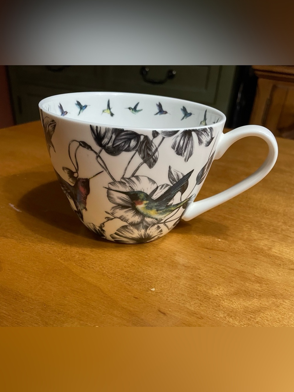 Portobello by Design Bone China Hummingbird Mug
